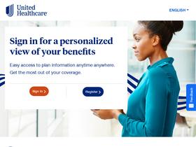 'myuhc.com' screenshot