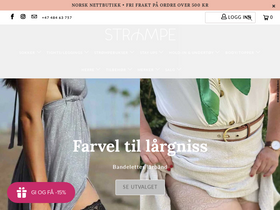 strompe.no homepage screenshot