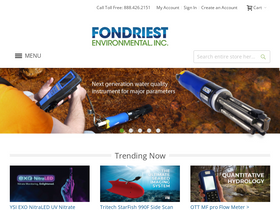 'fondriest.com' screenshot