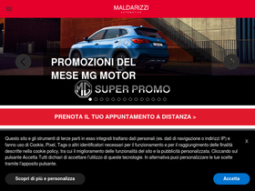 'maldarizzi.com' screenshot