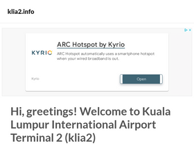 'klia2.info' screenshot