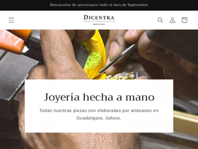 dicentramexicana.com homepage screenshot