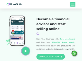 'banksathi.com' screenshot