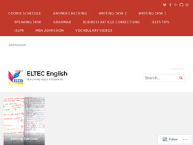 'eltecenglish.com' screenshot