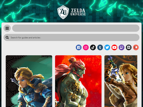 'zeldauniverse.net' screenshot