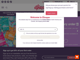 'ethique.com' screenshot