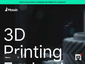 'mosaicmfg.com' screenshot