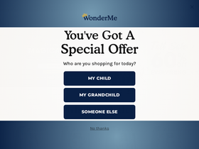 Wonderme website screenshot