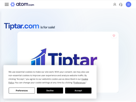 'tiptar.com' screenshot