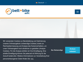 'bettundbike.de' screenshot