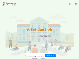 'admissiontechbd.com' screenshot