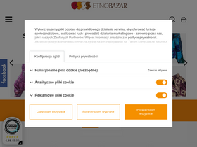 'etnobazar.pl' screenshot