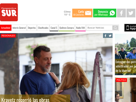 'perspectivasur.com' screenshot