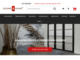 'doors4home.com' screenshot