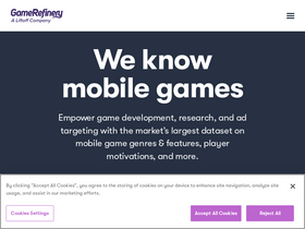 'gamerefinery.com' screenshot