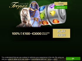 'casinotropez.com' screenshot