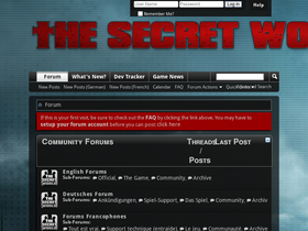 forums.thesecretworld.com