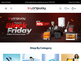 Longwayindia website screenshot