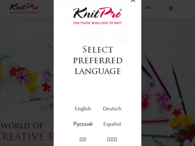 'knitpro.eu' screenshot