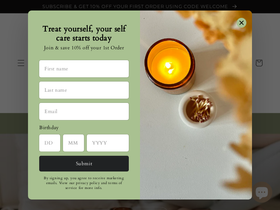 essentialsaromatherapy.ie homepage screenshot
