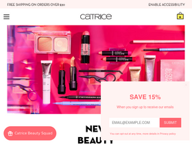 'catrice.eu' screenshot