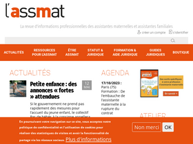 'lassmat.fr' screenshot
