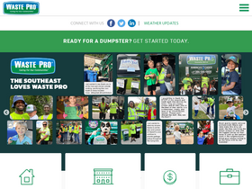 'wasteprousa.com' screenshot