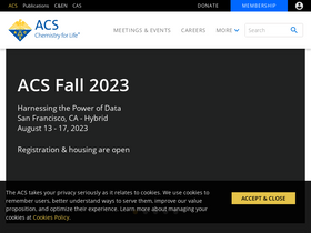 'demographics.acs.org' screenshot