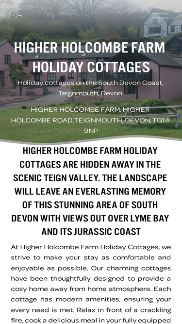higherholcombefarm.co.uk