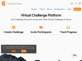 'challengehound.com' screenshot