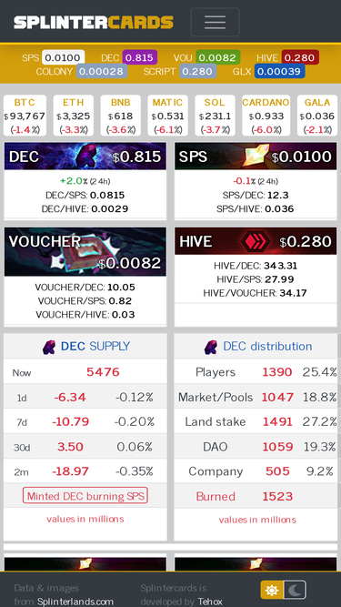 splintercards.com