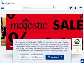 'reisser-musik.de' screenshot