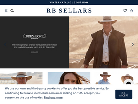 'rbsellars.com.au' screenshot