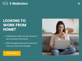 'e-moderators.com' screenshot