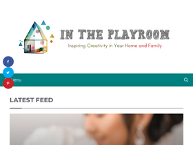 'intheplayroom.co.uk' screenshot