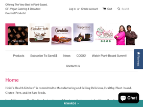 heidishealthkitchen.com homepage screenshot