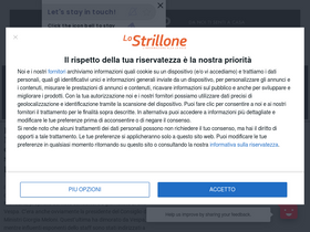 'lostrillonenews.it' screenshot