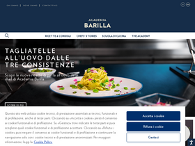 'academiabarilla.it' screenshot