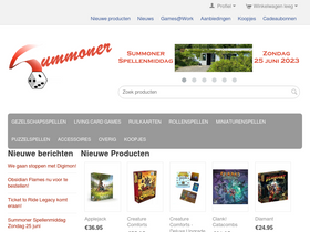 'summoner.nl' screenshot