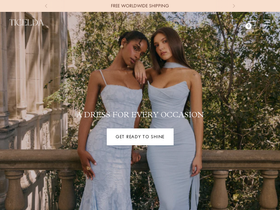 ticelda.com homepage screenshot