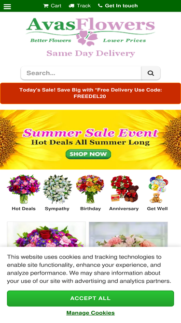 avasflowers.com