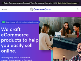 'commercegurus.com' screenshot