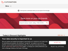 'cuponation.com.au' screenshot