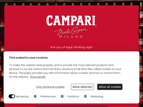'campari.com' screenshot