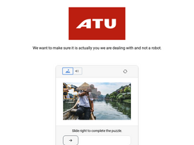 'atu.at' screenshot