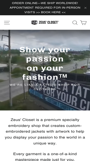 zeuscloset.com