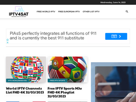 'iptv4sat.com' screenshot