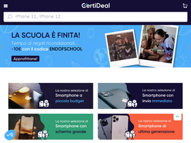 'certideal.it' screenshot