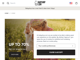 'babyshop.com' screenshot