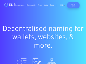 'ens.domains' screenshot